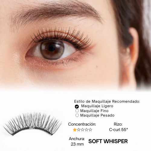 PESTAÑAS  SOFT WHISPER